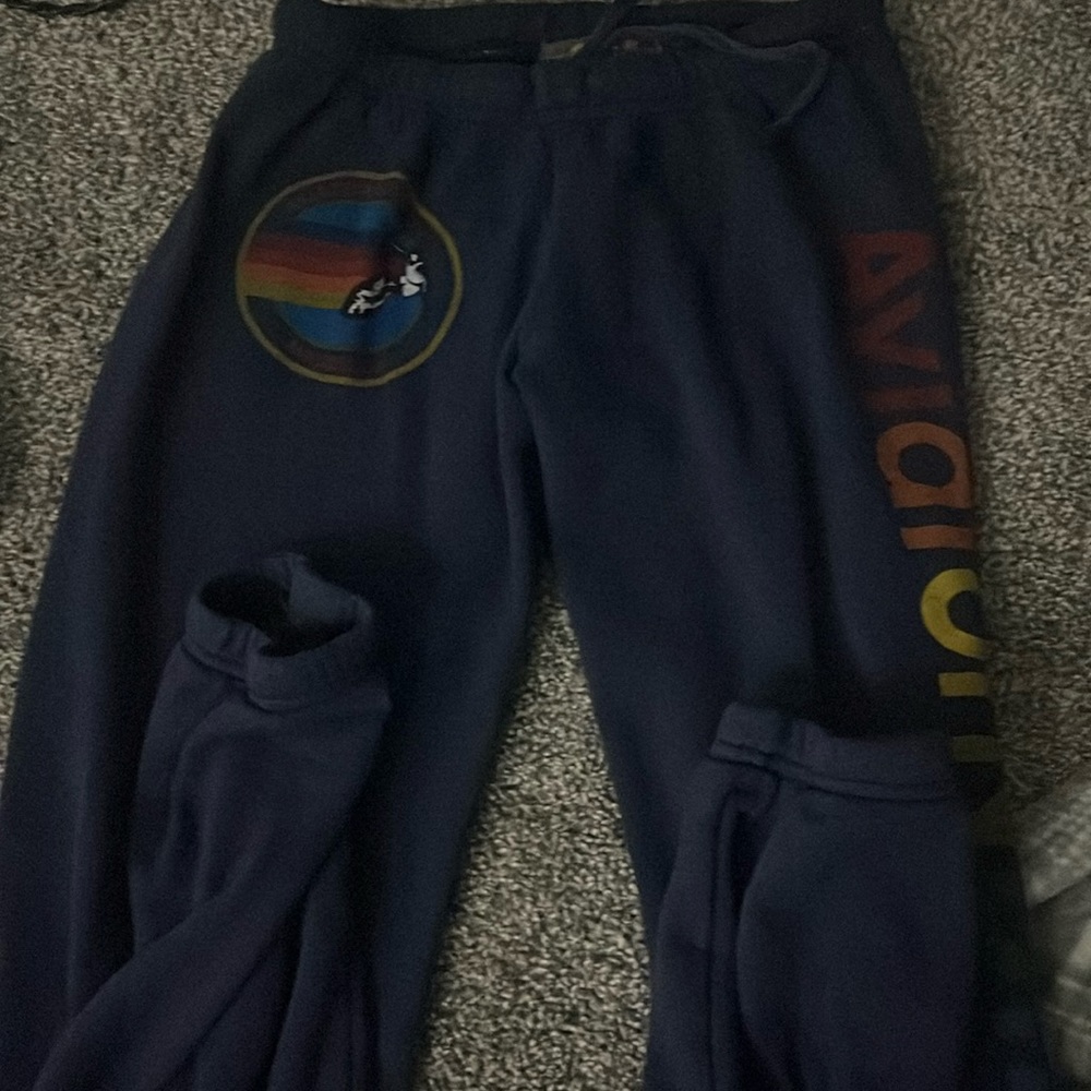 Aviator nation sweatpants navy